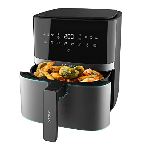 Imagen de la freidora de aire Cecotec Cecofry Full InoxBlack 5500 Pro