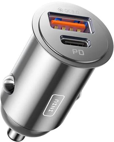Imagen de referencia del cargador de coche INIU USB-C PD