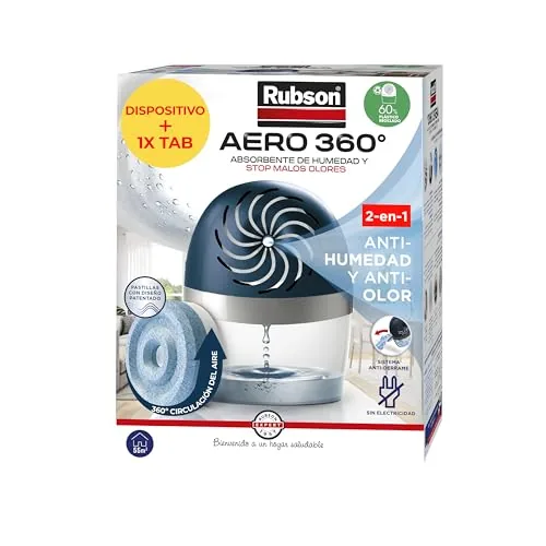 Imagen de referencia del absorbedor de humedad Rubson AERO 360 grados