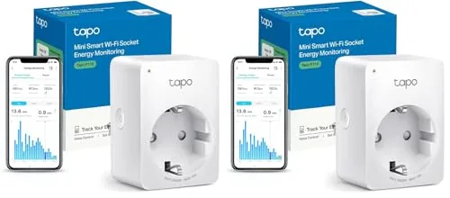 Imagen del enchufe inteligente TP-Link Tapo P110 con monitorización de consumo